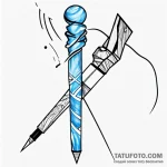 Hammer — эскиз тату (№1749753783_0, 12.06.2025 18:43) — Tatufoto.com
