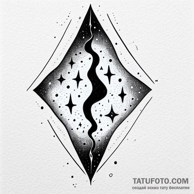 Milky way - эскиз тату (№1749755796_0, 12.06.2025 19:16) — Tatufoto.com