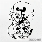 Mickey mouse — эскиз тату (№1749756162_0, 12.06.2025 19:22) — Tatufoto.com