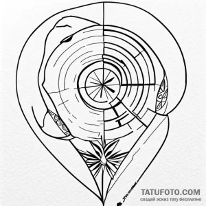 Target - эскиз тату (№1749756528_0, 12.06.2025 19:28) — Tatufoto.com