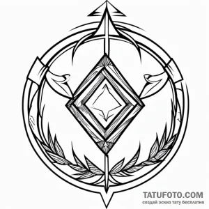 Maya (symbols) - эскиз тату (№1749759450_0, 12.06.2025 20:17) — Tatufoto.com