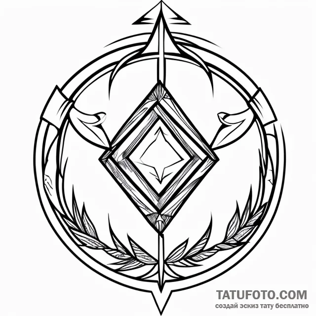 Maya (symbols) - эскиз тату (№1749759450_0, 12.06.2025 20:17) — Tatufoto.com