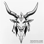 Minotaur — эскиз тату (№1749760912_0, 12.06.2025 20:41) — Tatufoto.com
