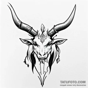 Minotaur - эскиз тату (№1749760912_0, 12.06.2025 20:41) — Tatufoto.com