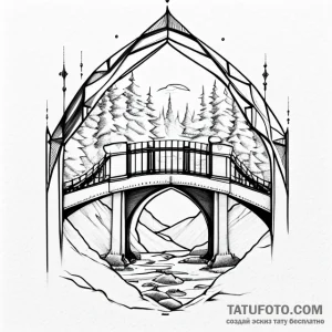Bridge - эскиз тату (№1749762004_0, 12.06.2025 21:00) — Tatufoto.com