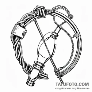 Handcuffs - эскиз тату (№1749766866_0, 12.06.2025 22:21) — Tatufoto.com