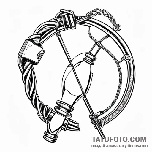 Handcuffs - эскиз тату (№1749766866_0, 12.06.2025 22:21) — Tatufoto.com