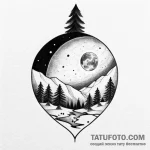 Sky — эскиз тату (№1749767581_0, 12.06.2025 22:33) — Tatufoto.com