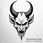 Devil — эскиз тату (№1749768441_0, 12.06.2025 22:47) — Tatufoto.com