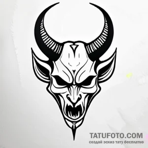 Devil - эскиз тату (№1749768441_0, 12.06.2025 22:47) — Tatufoto.com