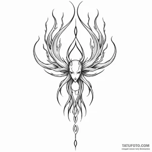 Will-o'-the-wisp - эскиз тату (№1749771142_0, 12.06.2025 23:32) — Tatufoto.com