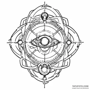 Science, technology & sci-fi - эскиз тату (№1749773595_0, 13.06.2025 00:13) — Tatufoto.com