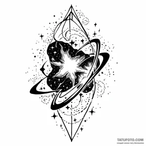 Nebula - эскиз тату (№1749774144_0, 13.06.2025 00:22) — Tatufoto.com