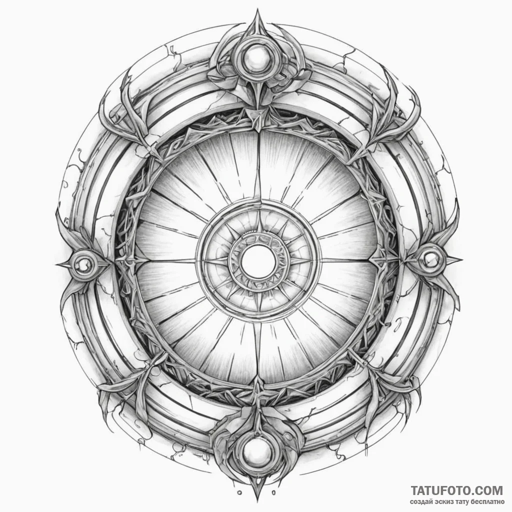 Portal to another dimension — эскиз тату (№1749775425_0, 13.06.2025 00:43) — Tatufoto.com