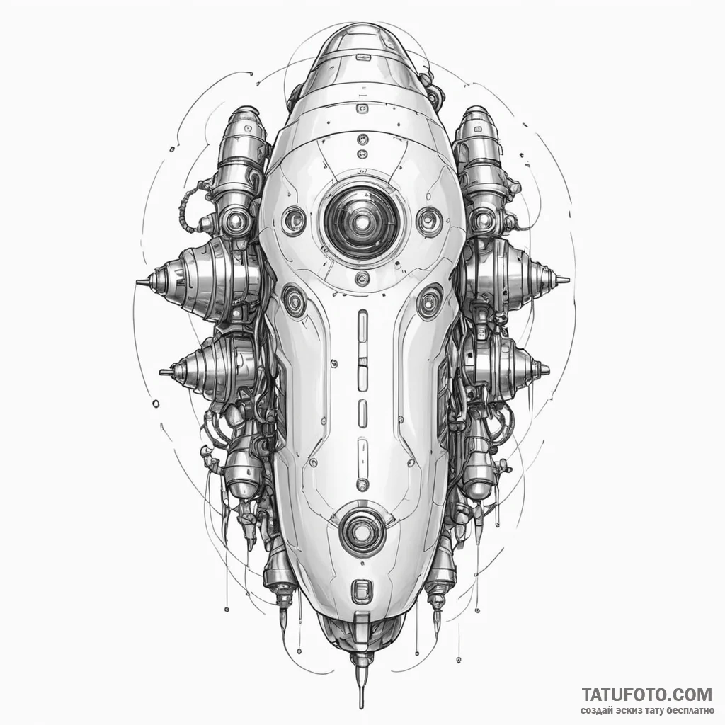 Cryo-pod — эскиз тату (№1749775634_0, 13.06.2025 00:47) — Tatufoto.com