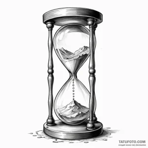 Hourglass (is in the original list, but can b... - эскиз тату (№1749777855_0, 13.06.2025 01:24) — Tatufoto.com