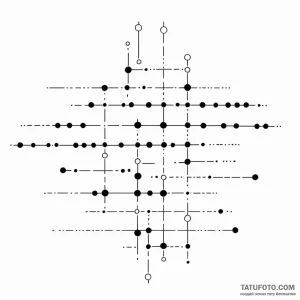 Morse code message - эскиз тату (№1749779461_0, 13.06.2025 01:51) — Tatufoto.com