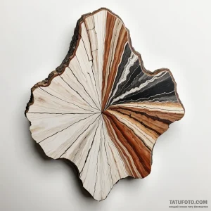 Petrified wood - эскиз тату (№1749780549_0, 13.06.2025 02:09) — Tatufoto.com