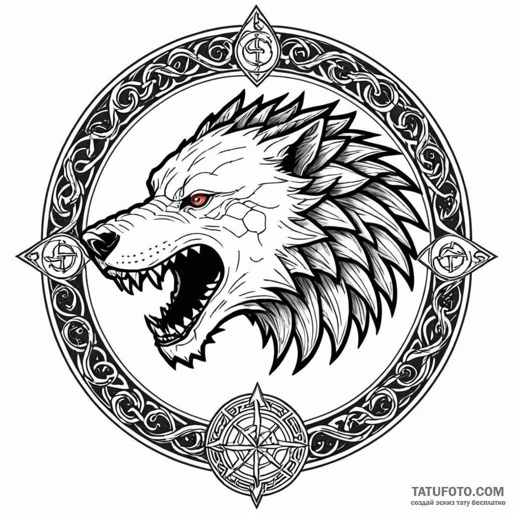 The sigils from game of thrones (e.g., stark… — эскиз тату (№1749782114_0, 13.06.2025 02:35) — Tatufoto.com