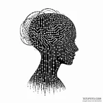 Binary code forming a silhouette — эскиз тату (№1749787043_0, 13.06.2025 03:57) — Tatufoto.com