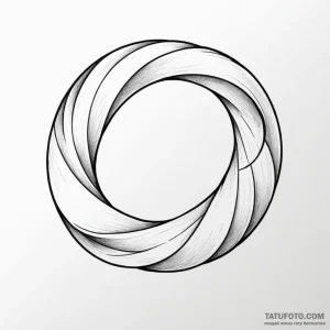 A mobius strip - эскиз тату (№1749788721_0, 13.06.2025 04:25) — Tatufoto.com