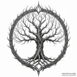 The erdtree from elden ring — эскиз тату (№1749789763_0, 13.06.2025 04:42) — Tatufoto.com