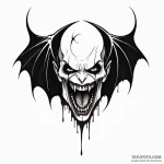 A vampire’s bite mark — эскиз тату (№1749793454_0, 13.06.2025 05:44) — Tatufoto.com