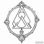 The alchemical symbol for sulfur — эскиз тату (№1749794459_0, 13.06.2025 06:00) — Tatufoto.com