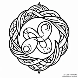 A celtic triskelion (is there, but can be mad... - эскиз тату (№1749796639_0, 13.06.2025 06:37) — Tatufoto.com