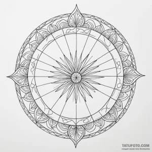 A color wheel - эскиз тату (№1749802487_0, 13.06.2025 08:14) — Tatufoto.com