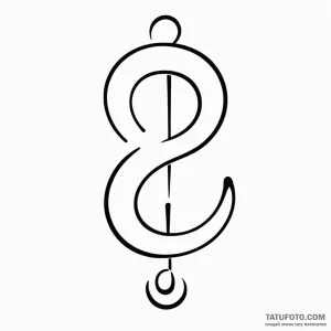 An interrobang symbol - эскиз тату (№1749803012_0, 13.06.2025 08:23) — Tatufoto.com