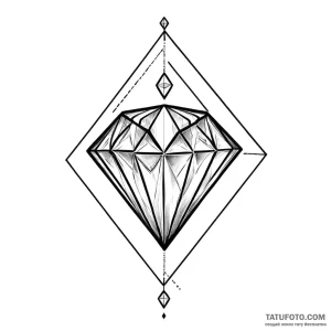 Diamond - эскиз тату (№1749806173_0, 13.06.2025 09:16) — Tatufoto.com