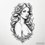 Aphrodite — эскиз тату (№1749807311_0, 13.06.2025 09:35) — Tatufoto.com