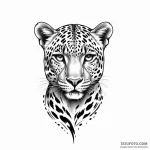 Leopard — эскиз тату (№1749807788_0, 13.06.2025 09:43) — Tatufoto.com