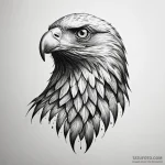 Golden eagle — эскиз тату (№1749808601_0, 13.06.2025 09:56) — Tatufoto.com