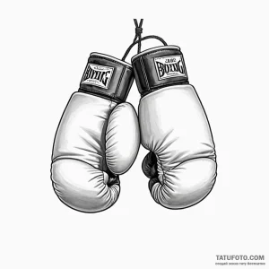 Boxing gloves - эскиз тату (№1749809211_0, 13.06.2025 10:06) — Tatufoto.com
