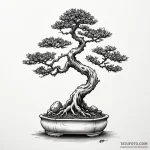 Bonsai - эскиз тату (№1749809276_0, 13.06.2025 10:07) — Tatufoto.com