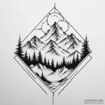 Mountains — эскиз тату (№1749810605_0, 13.06.2025 10:30) — Tatufoto.com