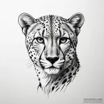 Cheetah — эскиз тату (№1749810801_0, 13.06.2025 10:33) — Tatufoto.com
