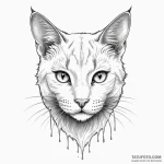 Cat — эскиз тату (№1749814076_0, 13.06.2025 11:27) — Tatufoto.com