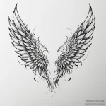 Wings — эскиз тату (№1749814207_0, 13.06.2025 11:30) — Tatufoto.com