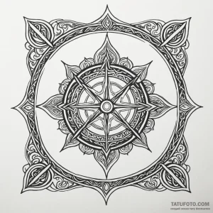 Svarog's square - эскиз тату (№1749815150_0, 13.06.2025 11:45) — Tatufoto.com