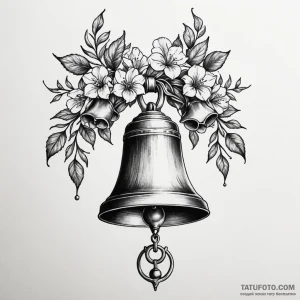Bell - эскиз тату (№1749817890_0, 13.06.2025 12:31) — Tatufoto.com