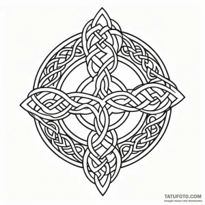 Celtic - эскиз тату (№1749817957_0, 13.06.2025 12:32) — Tatufoto.com