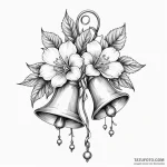 Bells (flower) — эскиз тату (№1749818549_0, 13.06.2025 12:42) — Tatufoto.com