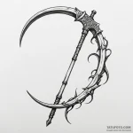 Scythe — эскиз тату (№1749818941_0, 13.06.2025 12:49) — Tatufoto.com