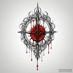 Blood - эскиз тату (№1749819007_0, 13.06.2025 12:50) — Tatufoto.com