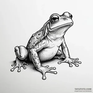 Frog - эскиз тату (№1749819735_0, 13.06.2025 13:02) — Tatufoto.com