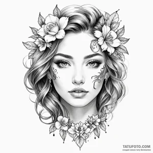 Face - эскиз тату (№1749820730_0, 13.06.2025 13:18) — Tatufoto.com