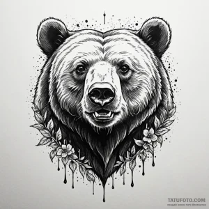 Bear - эскиз тату (№1749821619_0, 13.06.2025 13:33) — Tatufoto.com